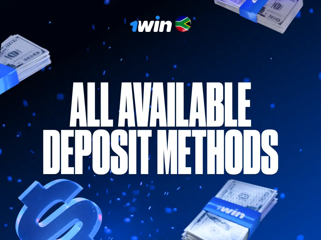 List of supported deposit methods including Swiffy EFT and Crypto